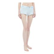 Diesel Panelled Stretch-Jersey Shorts Blue, Dam