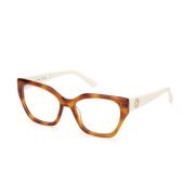 Guess Elegant Cat-Eye Glasögon Brown, Dam