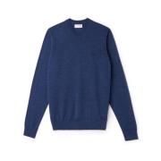 Lacoste Blå Sweatshirt Stilren Bekväm Vardagskläder Blue, Herr