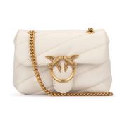 Pinko Stilren Borsa Väska White, Dam