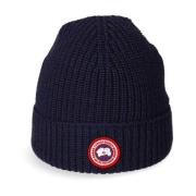 Canada Goose Rib Toque Merino Ull Mössa Blue, Herr