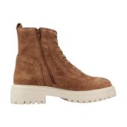 Geox Stiliga Lace-up Boots i Iridea Brown, Herr