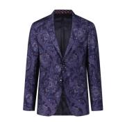 Etro Blazer med Paisley-mönster Blue, Herr