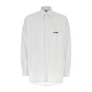 Vetements Poplin Oversize Skjorta White, Herr