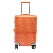 Goyard Vintage Pre-owned Belagd canvas resvskor Orange, Dam