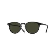 Oliver Peoples Stiliga Solglasögon Black, Unisex