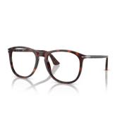 Persol Stiliga solglasögon med blå linser Brown, Unisex