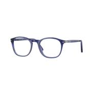 Persol Stiliga högkvalitativa acetatglasögon Blue, Unisex