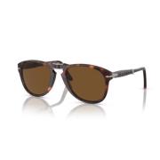 Persol Klassiska solglasögon med bruna linser Brown, Unisex