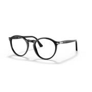 Persol Stiliga Solglasögon med Unik Design Black, Unisex