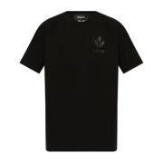 Dsquared2 T-shirt med logotyp Black, Herr