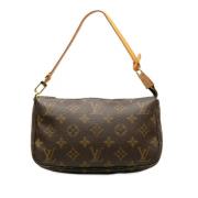 Louis Vuitton Vintage Pre-owned Canvas louis-vuitton-vskor Brown, Dam