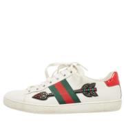 Gucci Vintage Pre-owned Laeder sneakers Multicolor, Dam