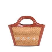 Marni Micro Pumpkin Tropicalia Brown, Dam