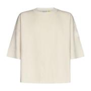 Moncler Jay-Z Crew Neck Sweater Cream Beige, Herr