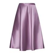 Blanca Vita Lila Kjol 1/2 Ruota F Purple, Dam