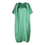 Blanca Vita Grön Kaftan Klänning Green, Dam