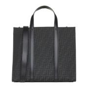 Fendi Stiliga Shoppingväskor Black, Herr