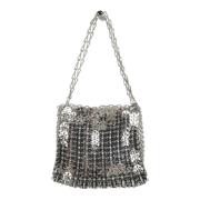 Paco Rabanne Vintage Clutchväska 1969 Stil Gray, Dam