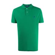 Ralph Lauren Grön Polo Skjorta Broderad Logotyp Green, Herr