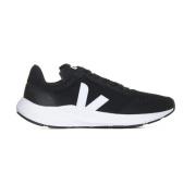 Veja Svart/Vit Marlin V-Knit Sneakers Black, Herr