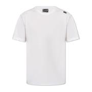 Emporio Armani EA7 T-shirt med logotyp White, Herr