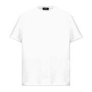 Dsquared2 T-shirt med logotyp White, Herr