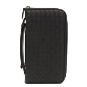 Bottega Veneta Vintage Pre-owned Laeder plnbcker Black, Herr