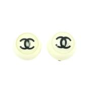 Chanel Vintage Pre-owned Plast rhngen White, Dam