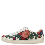 Gucci Vintage Pre-owned Laeder sneakers Multicolor, Dam