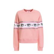 Chiara Ferragni Collection Rosa Sweatshirt för Kvinnor Pink, Dam