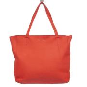 Celine Vintage Pre-owned Laeder totevskor Orange, Dam