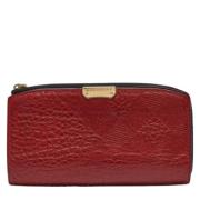 Burberry Vintage Pre-owned Laeder plnbcker Red, Dam