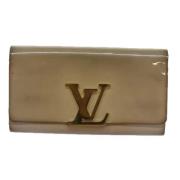 Louis Vuitton Vintage Pre-owned Laeder plnbcker Beige, Dam