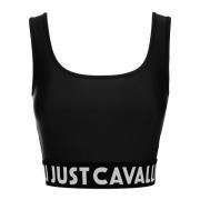 Just Cavalli Snygg Top för Kvinnor Black, Dam