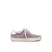 Golden Goose Mauve Mocka Snörskor Purple, Dam