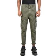 Xagon Man Slim-fit Trousers Green, Herr