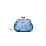 Max Mara Weekend Phebe055 Liten Clutch Väska Blue, Dam