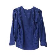 Stella McCartney Pre-owned Pre-owned Tyg toppar Blue, Dam