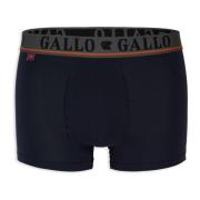 Gallo Blå Bomullsboxershorts Blue, Herr