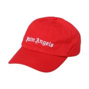 Palm Angels Trendy Hat Red, Herr