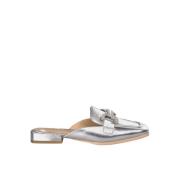 Alma EN Pena Stirrup Rhinestone Mules Gray, Dam