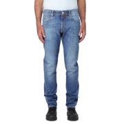 Tramarossa Högkvalitativa herrjeans regular fit Blue, Herr