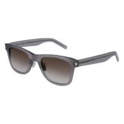 Saint Laurent Slim SL 51-005 Solglasögon Gray, Unisex