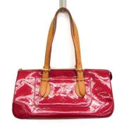 Louis Vuitton Vintage Pre-owned Tyg louis-vuitton-vskor Red, Dam