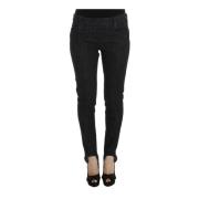 Ermanno Scervino Blå Slim Fit Denim Jeans Blue, Dam