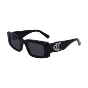 Calvin Klein Svarta solglasögon Ckj23609S-001 Black, Unisex