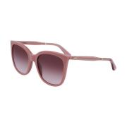 Calvin Klein Röda Ck23500S-601 Solglasögon Pink, Dam