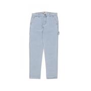 CAT Denim Carpenter Pant Light Wash Blue, Herr