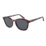 Giorgio Armani Blå Havana Solglasögon Ar8170-5862R5 Brown, Herr